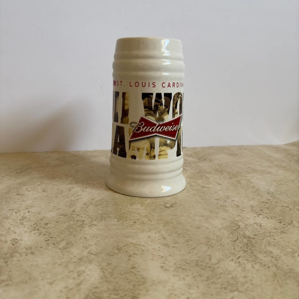 St. Louis Cardinals 2011 World Series Beer Stein Ceramic Mug - Picture 6 of 7